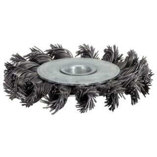 Rostfreie Stahldrahtrundbürste 0,5mm, Ø 100mm - KS Tools 340.0045