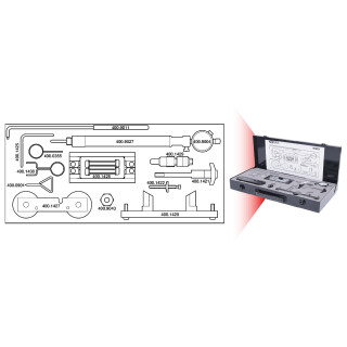 Motoreinstell-Werkzeug-Satz für VAG, 23-tlg - KS Tools 400.2300