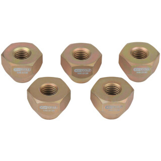 Spezialmuttern-Satz, 5-tlg, M14x2 - KS Tools 440.0136