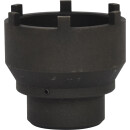 3/4" Nutmuttern-Schlüssel mit 6 Zapfen für Mercedes und MAN, 95-115mm - KS Tools 450.0168