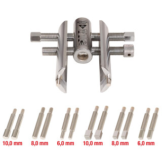 Vario-Muttern- und Kappenschlüssel-Satz, 13-tlg - KS Tools 450.0180