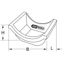 Achsölwanne für LKW, Satz 2-tlg - KS Tools 455.0060