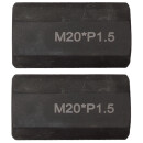 Gewindeadapter-Satz M20x1,5x65mm, 2-tlg - KS Tools 460.1775