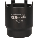1" Nutmuttern-Schlüssel mit 6 Zapfen für Mercedes und MAN, Ø 77/84 mm - KS Tools 460.5345