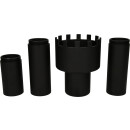 Nutmuttern-Schlüssel-Satz mit 3 Führungsrohren für Mercedes, Ø 105,5 mm , 4-tlg - KS Tools 460.5420