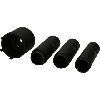 Nutmuttern-Schlüssel-Satz mit 3 Führungsrohren für Mercedes, Ø 63 mm, 4-tlg - KS Tools 460.5620