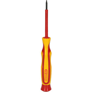 Präzisions-Schraubendreher mit Schutzisolierung für Schlitzschrauben, 2,0mm - KS Tools 500.6140