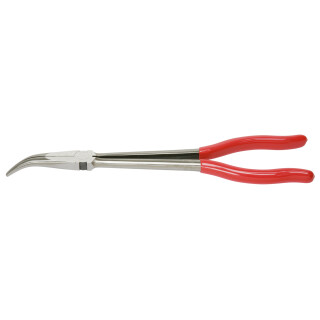 Flachrundzange 45° gebogen, XL, 270mm - KS Tools 500.7052