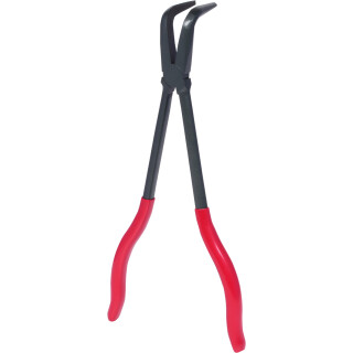Flachrundzange 90° gebogen, XL, 270mm - KS Tools 500.7053