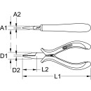 ESD Flachzange, 150mm - KS Tools 500.7079