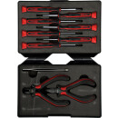 Feinmechanik-Werkzeug-Satz, 10-tlg - KS Tools 500.7180