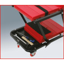Fahrbare Liege und Klappsitz, 1200x420mm - KS Tools 500.8000