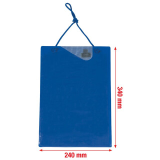 Werkstatt-Auftragstasche DIN A4, blau - KS Tools 500.8095
