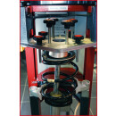 Druckluft-Stand-Federspanner inkl. Adapterplatte - KS Tools 500.8805