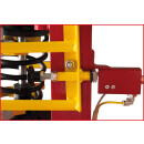 Druckluft-Stand-Federspanner inkl. Adapterplatte - KS Tools 500.8805