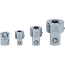 GEARplus Stecknuss-Adapter-Satz, metrisch, 4-tlg - KS...