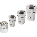 GEARplus Stecknuss-Adapter-Satz, zöllig, 4-tlg - KS...