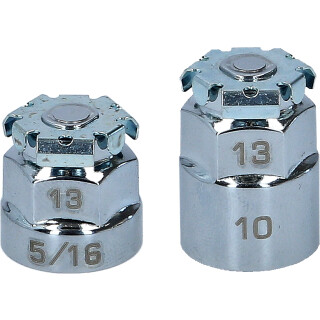 GEARplus Bit-Adapter-Satz, 2-tlg, 5/16"-10mm - KS Tools 503.4294