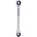 GEARplus Torx-E-Doppel-Ratschenringschlüssel,E10xE12 - KS Tools 503.4353