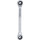 GEARplus Torx-E-Doppel-Ratschenringschlüssel,E10xE12 - KS Tools 503.4353