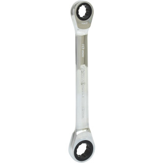 GEARplus Doppel-Ratschenringschlüssel, 10x13mm - KS Tools 503.4512