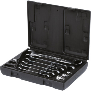 GEARplus Ratschenringmaulschlüssel-Satz, umschaltbar,10-tlg - KS Tools 503.4647