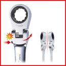 GEARplus Gelenk-Ratschenringmaulschlüssel feststellbar, 17mm - KS Tools 503.4817
