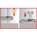 GEARplus® RINGSTOP-Ratschenringmaulschlüssel-Satz, abgewinkelt, 5-tlg - KS Tools 503.4955