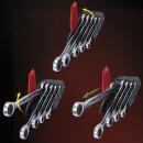 DUO GEAR Ringmaulschlüssel-Satz,Maul-Ratschenfunktion,5-tlg, umschaltbar - KS Tools 503.5905