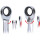 DUO GEAR Ringmaulschlüssel-Satz,Maul-Ratschenfunktion,5-tlg, umschaltbar - KS Tools 503.5905