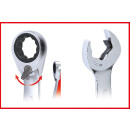 DUO GEARplus Ringmaulschlüssel,Maul-Ratschenfunktion 8mm, umschaltbar - KS Tools 503.5908