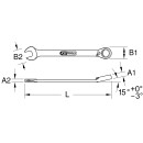 DUO GEARplus Ringmaulschlüssel,Maul-Ratschenfunktion 16mm, umschaltbar - KS Tools 503.5916
