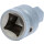 3/4" Kraft-Bit-Stecknuss Innensechskant kurz, 19mm - KS Tools 515.0003