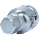 3/4" Kraft-Bit-Stecknuss Innensechskant kurz, 21mm - KS Tools 515.0004
