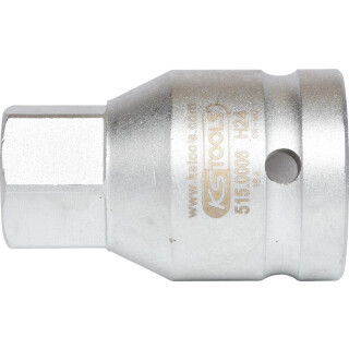 3/4" Kraft-Bit-Stecknuss Innensechskant kurz, 24mm - KS Tools 515.0006