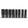 3/8" Sechskant-Kraft-Stecknuss-Satz, lang, 8-tlg - KS Tools 515.0648