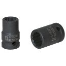 3/8" 12-kant-Kraft-Stecknuss, kurz, 13mm - KS Tools...