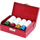 1/2" Alu-Felgen Kraft-Stecknuss-Satz, 4-tlg - KS...