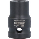 1/2" Sechskant-Kraft-Stecknuss, kurz, 12mm - KS Tools 515.1012