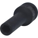 1/2" Sechskant-Kraft-Stecknuss, lang, 8mm - KS Tools...