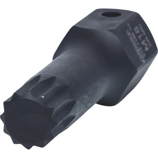 1/2" DUODRIVE Spezial-Kraft-Bit-Stecknuss XZN, M18,78mm lang - KS Tools 515.1166