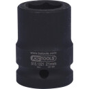 3/4" Sechskant-Kraft-Stecknuss, kurz, 21mm - KS Tools 515.1321