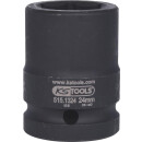 3/4" Sechskant-Kraft-Stecknuss, kurz, 24mm - KS Tools 515.1324