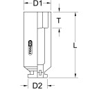 3/4" Sechskant-Kraft-Stecknuss, lang, 41mm - KS Tools 515.1441