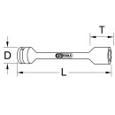 1" Sechskant-Torsions-Kraftstecknuss, XL, 33mm,...