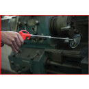 Teleskop-Druckluft-Ausblaspistole 90-190mm mit Schutzschild - KS Tools 515.1906