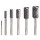 HM Zylinder-Frässtift Form A mit Stirnverzahnung, 6mm - KS Tools 515.3232