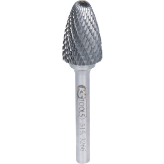 HM Rundbogen-Frässtift Form F, 16mm - KS Tools 515.3266