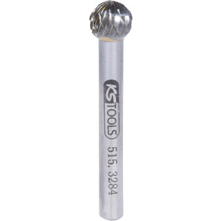 HM Kugel-Frässtift Form D, 10mm - KS Tools 515.3284