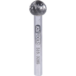 HM Kugel-Frässtift Form D, 12mm - KS Tools 515.3285